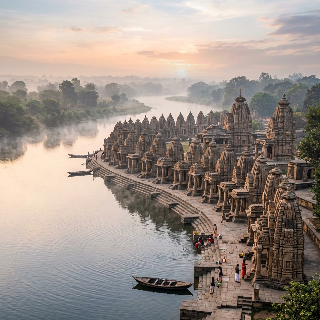Bateshwar — The Crescent Temple Row on Yamuna