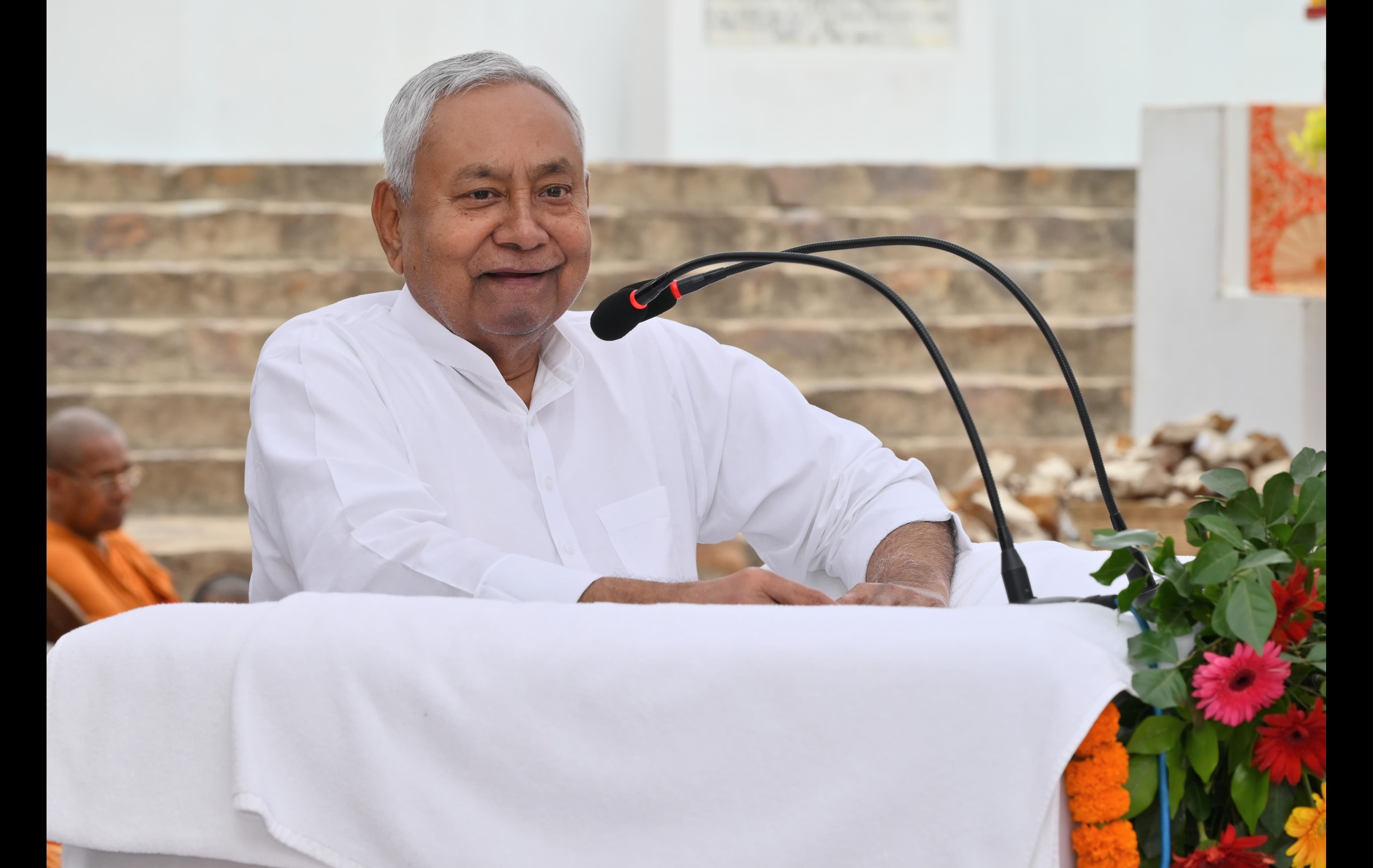 Vishwa Shanti Stupa, Rajgir