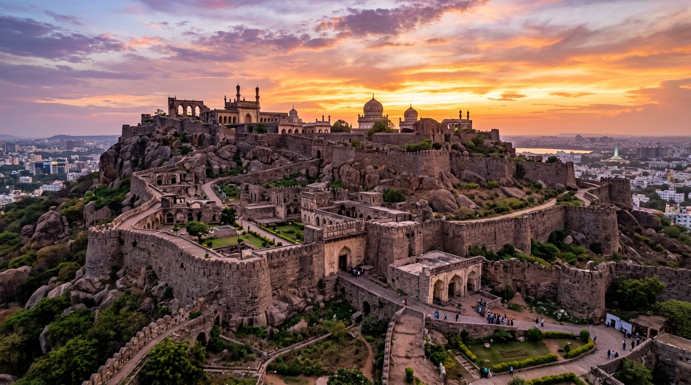 Golconda Fort Hyderabad