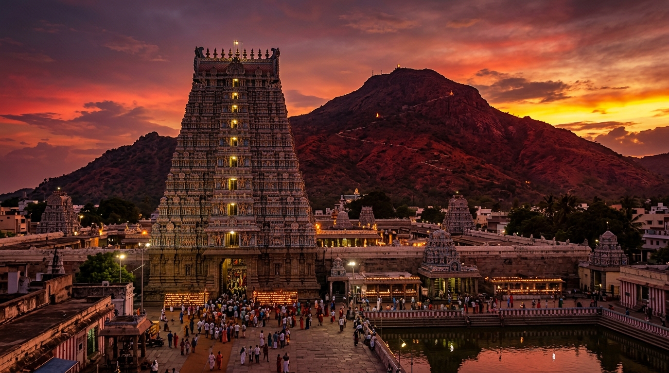 Arunachaleswarar Temple Tiruvannamalai Master Guide 2026 — Agni Stalam & Girivalam
