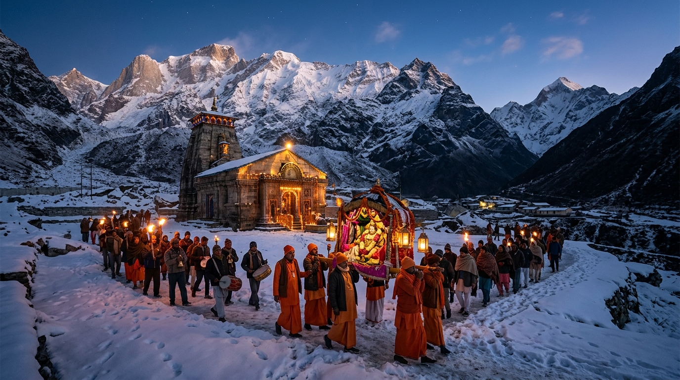 Badrinath Dham Temple Master Guide 2026 — Tapt Kund, Mana Village & Opening Dates