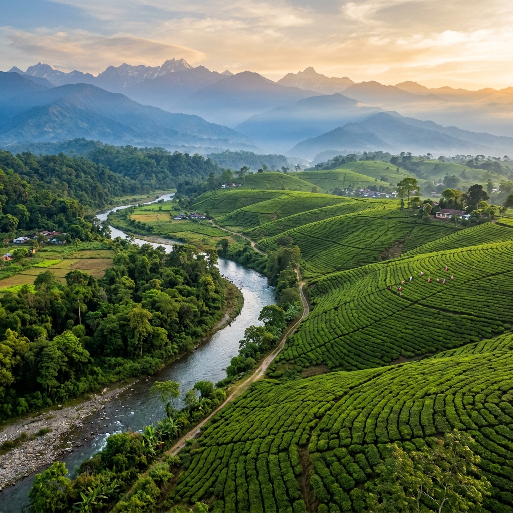 Dooars Tea Gardens & Bhutan Foothills Travel Circuit