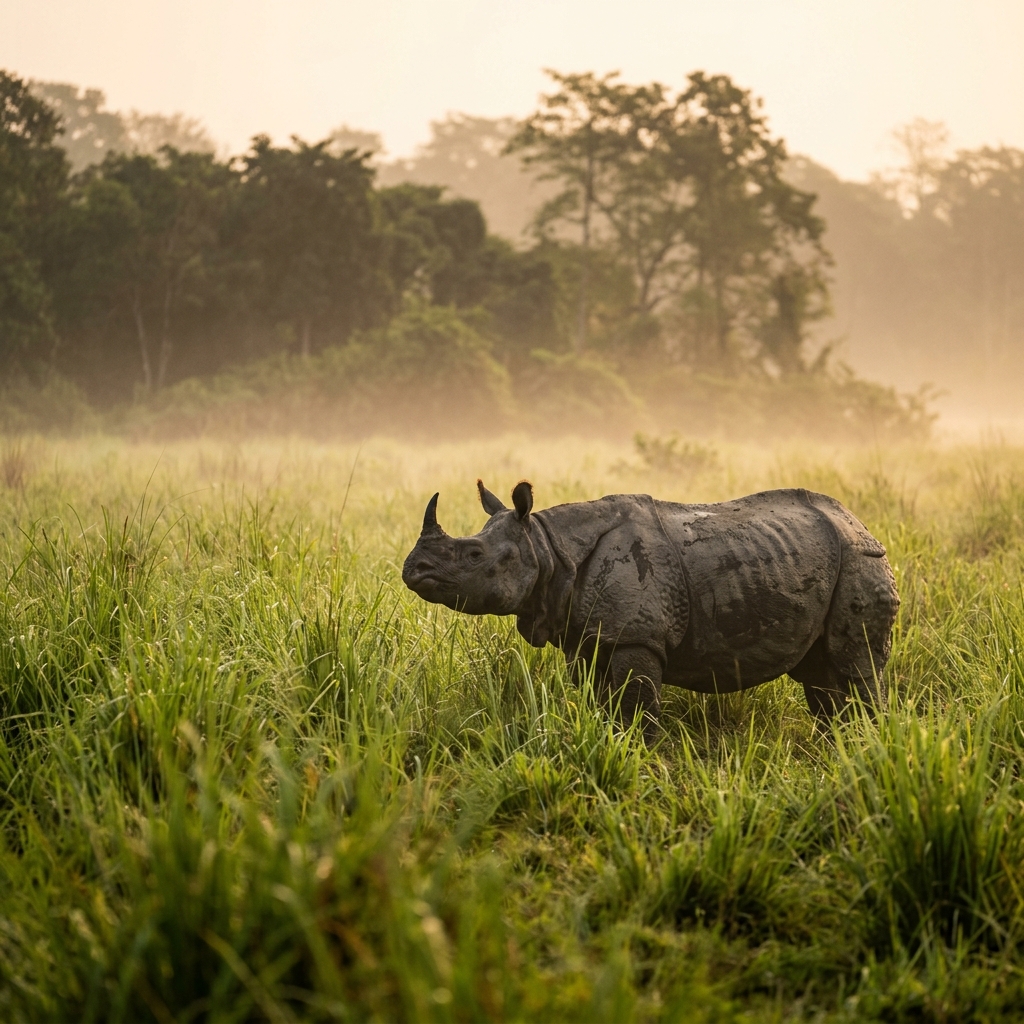 Jaldapara Rhino Safari Dooars Circuit