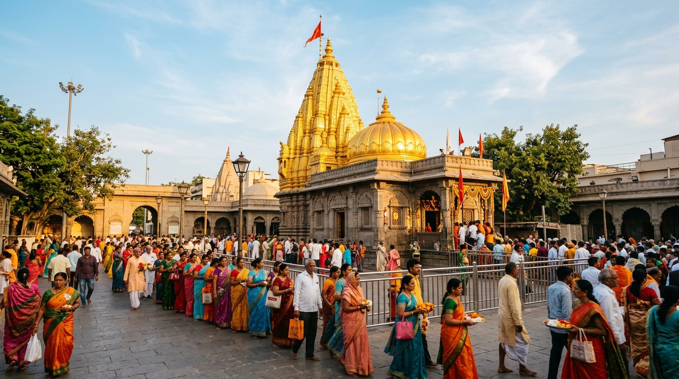 Shirdi Sai Baba Sansthan Master Guide 2026 — Kakad Aarti, VIP Pass & Dhuni Fire