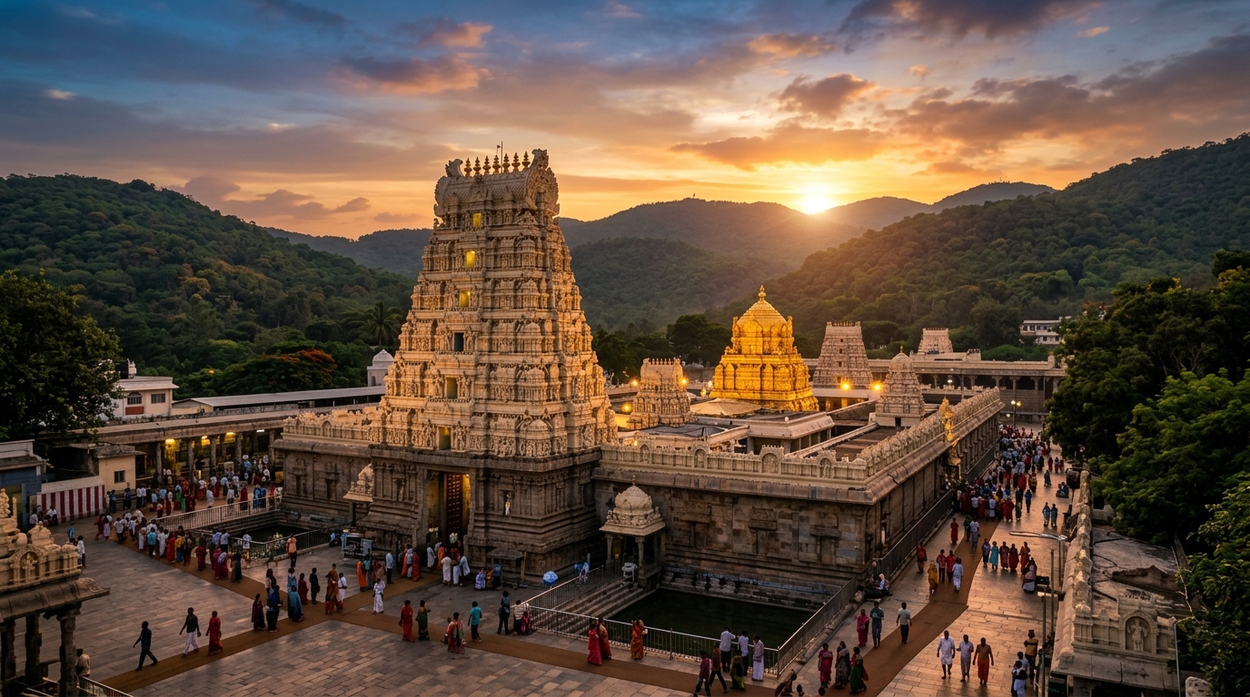 Tirupati Balaji Sri Venkateswara Temple Master Guide 2026 — ₹300 Pass, Laddu & Trek