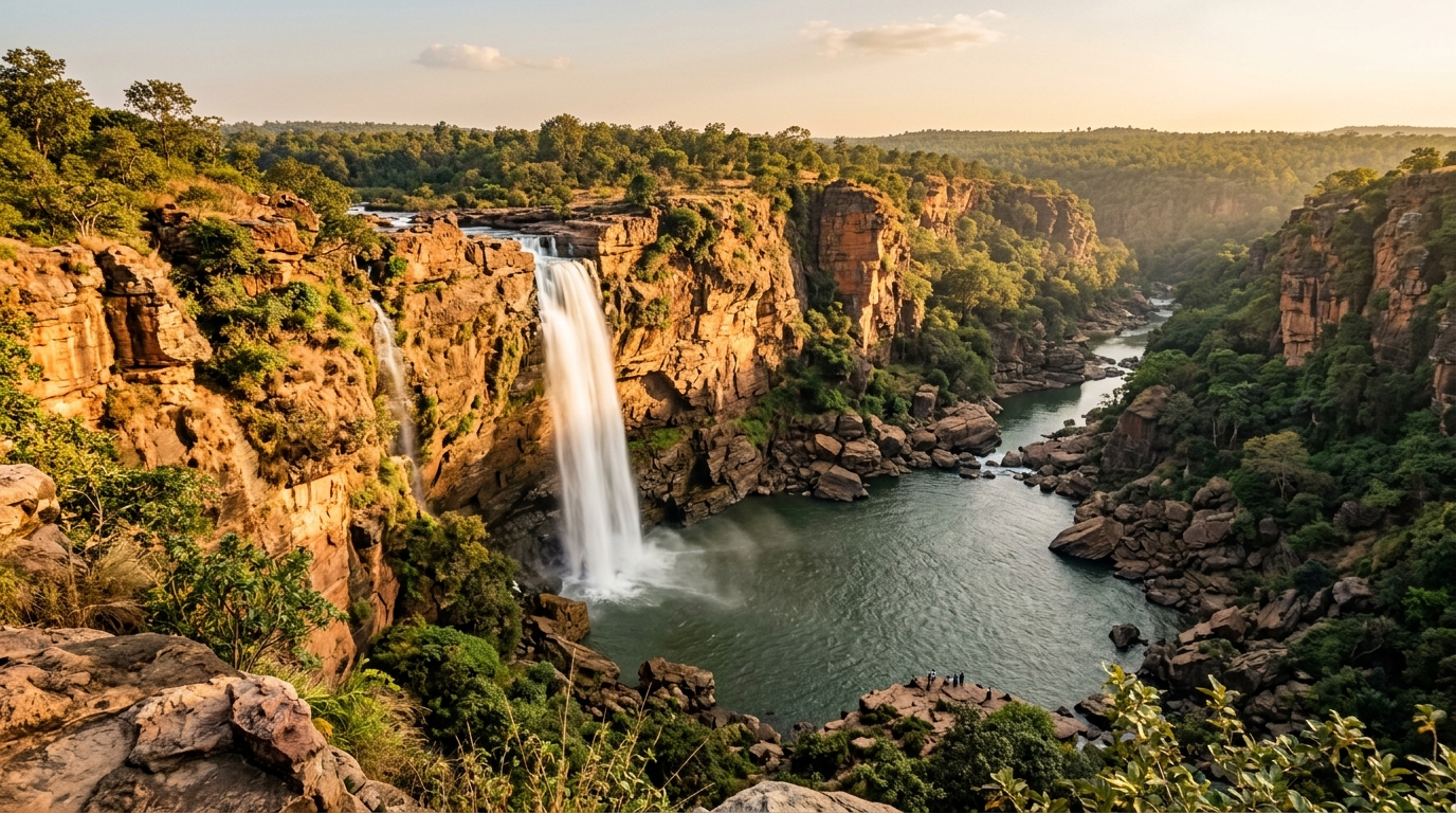 Bhimkund Patna River Chasm View in Keonjhar, Odisha