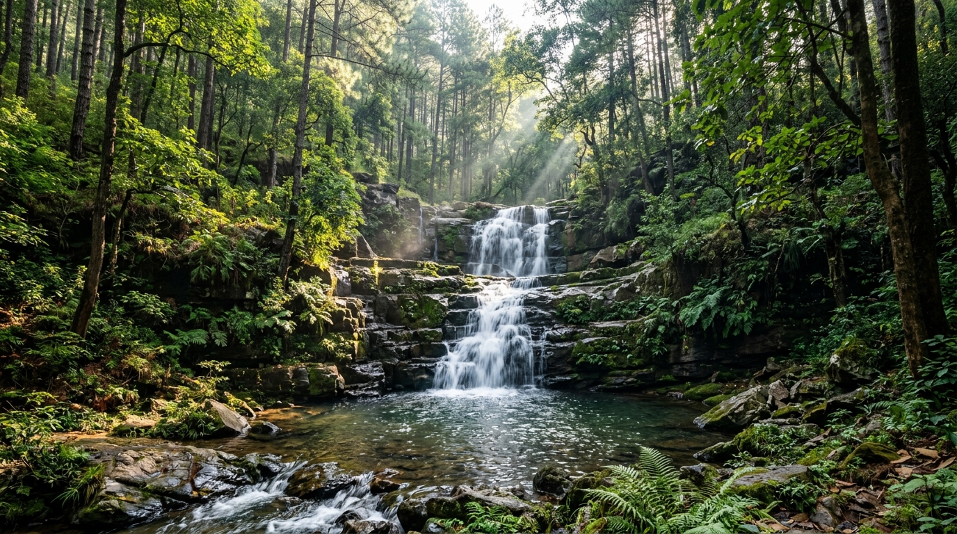 Lower Ghaghri Latehar Stream in Latehar, Jharkhand